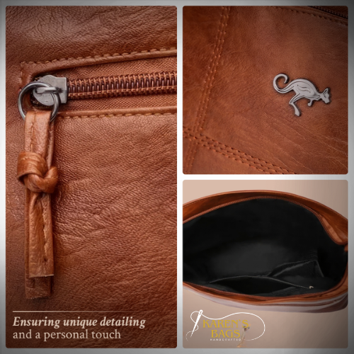 Caliara - veganläder crossbodyväska