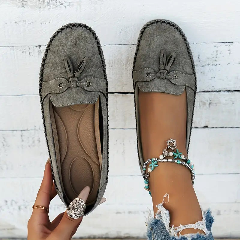 Reagan - Klassiska rosettloafers