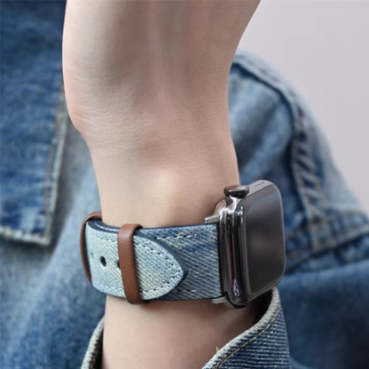 Denim Debut Apple Watch-klockarmband