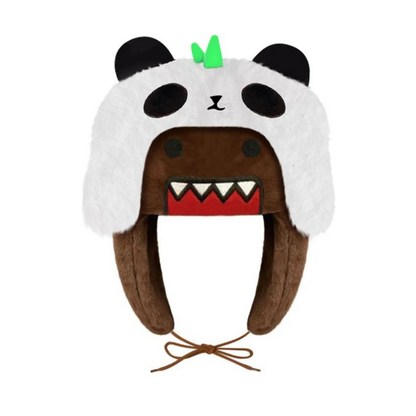 Mysig plysch-ushanka-hatt