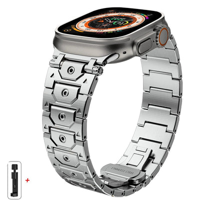 Titanium Apple Watch-armband