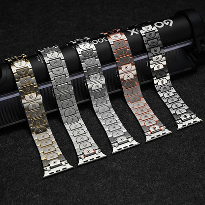 Titanium Apple Watch-armband