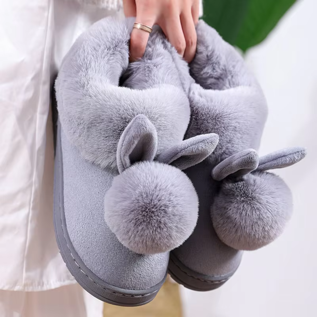 Bunnies - Fluffiga och mysiga vinterskor