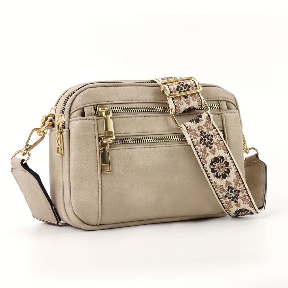 Velmos - veganskt läder crossbody-väska