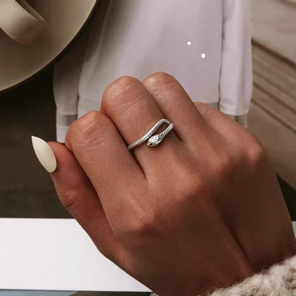 Nightfang sterlingsilverring
