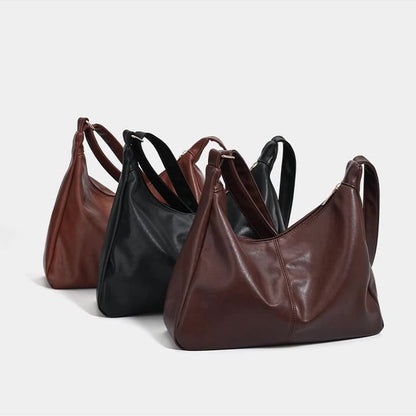 Velmos - Veganskt läder axelväska i hobo-stil