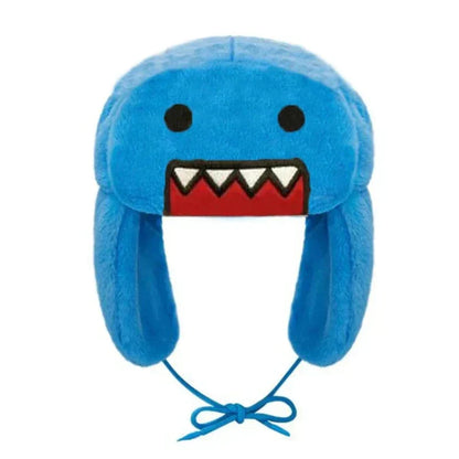 Mysig plysch-ushanka-hatt