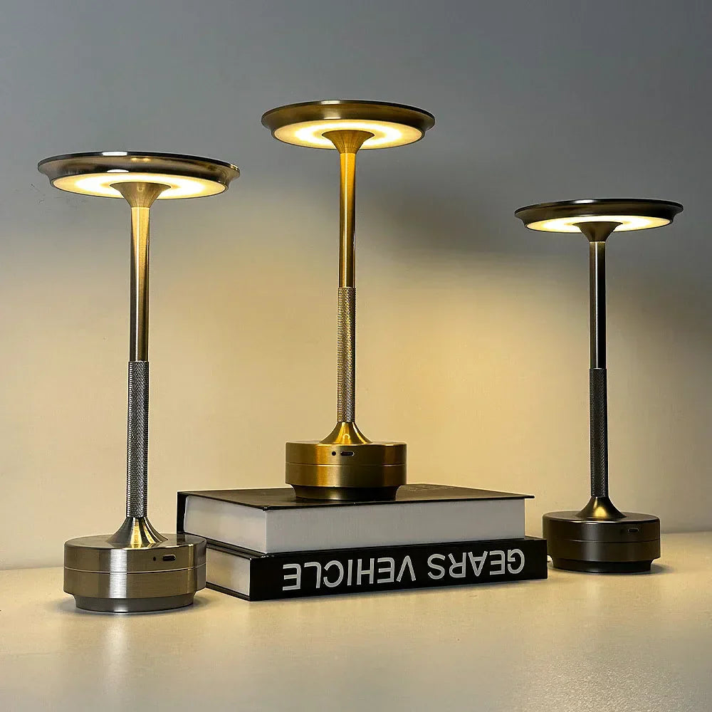 AuraLux - Trådlös Touch Lampa