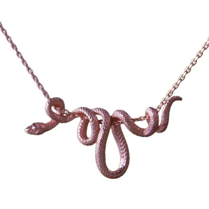 Halsband med ormkedja