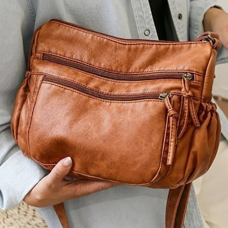 Velmos - veganskt läder crossbody-väska