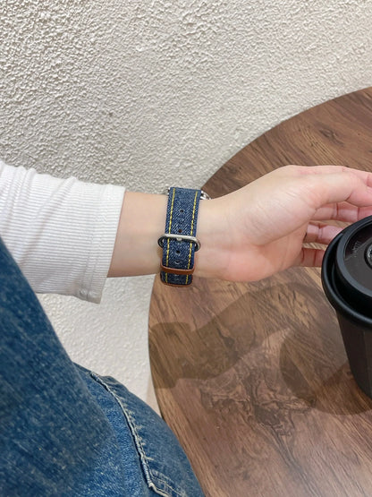 Denim Debut Apple Watch-klockarmband