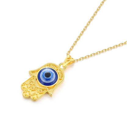 Fortuna onda ögat - guld halsband