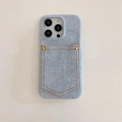 iPhone-skal tillverkat av indigodenim