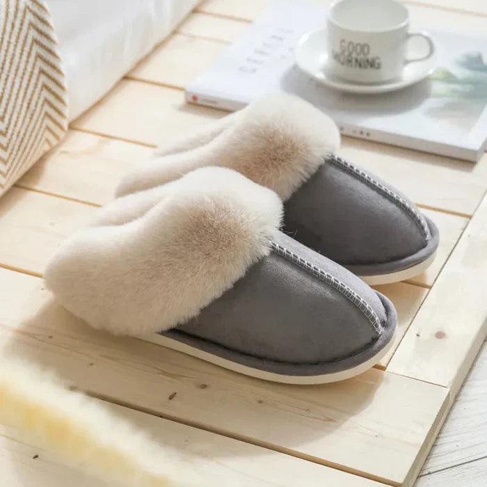 Cozy-Slides - Varma och bekväma fleecetofflor