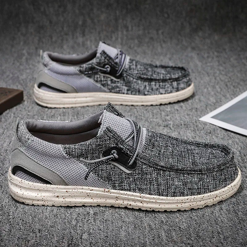 Rowan Texturerade canvas-sneakers