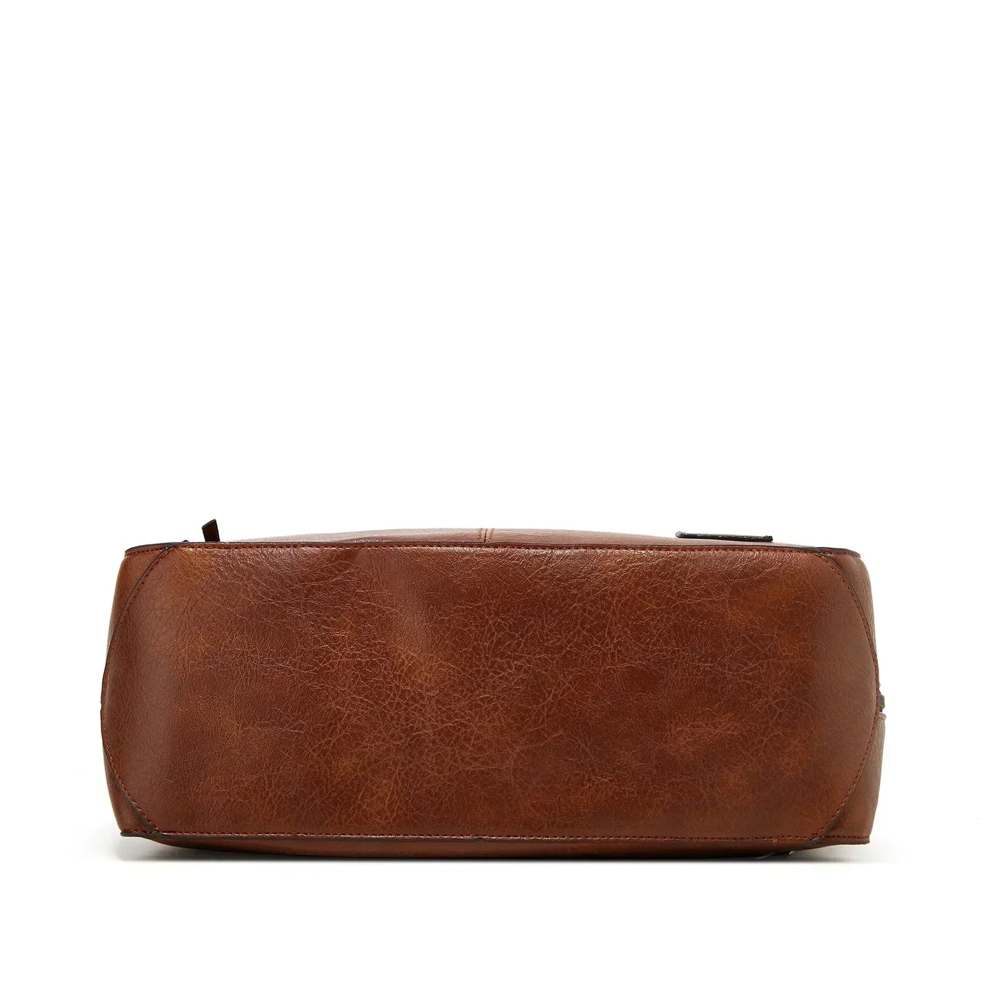 Velmos - läder slouchy hobo-väska