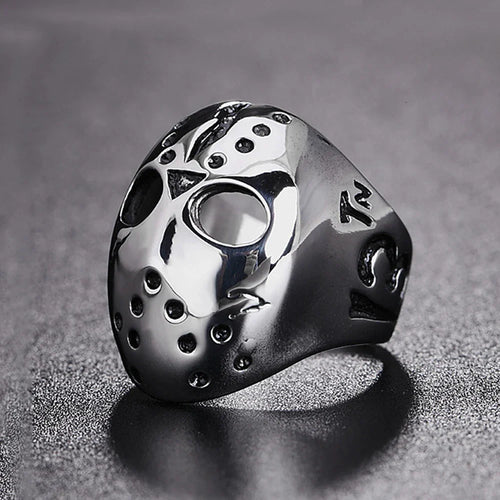 Jason-mask gotisk ring