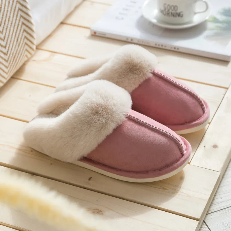 Cozy-Slides - Varma och bekväma fleecetofflor
