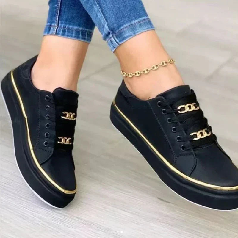 Michelle - Plattformkedjesneakers