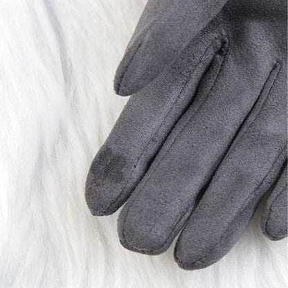 VeluLuxe Fuskpälsvantar