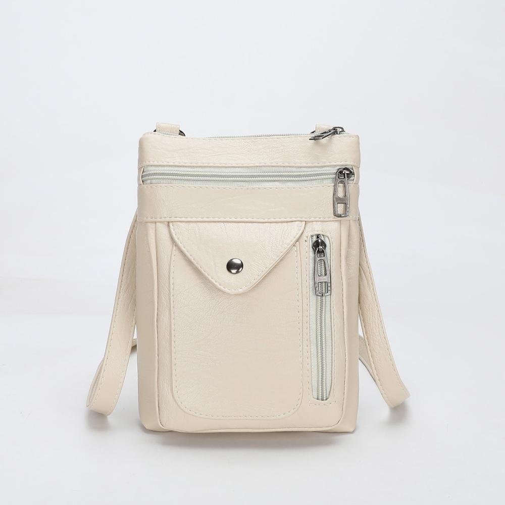 Velmos - veganskt läder crossbody-axelväska