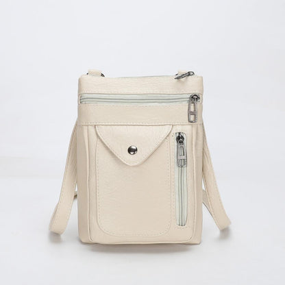 Velmos - veganskt läder crossbody-axelväska