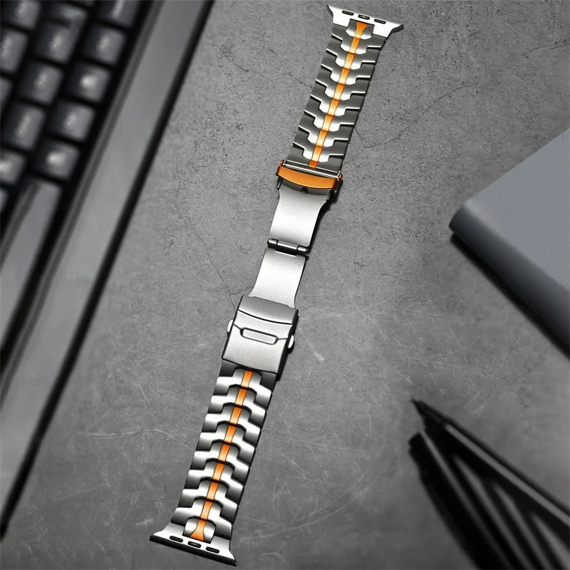 Titan Link Apple Watch-armband