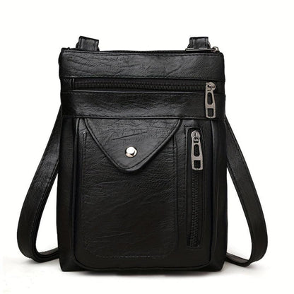 Velmos - veganskt läder crossbody-axelväska