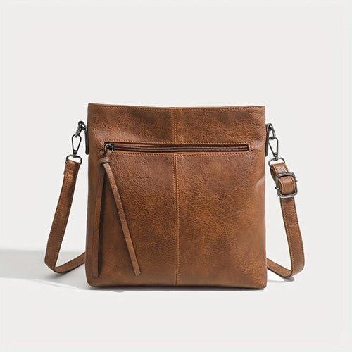 Velmos - veganskt läder smal crossbody-väska
